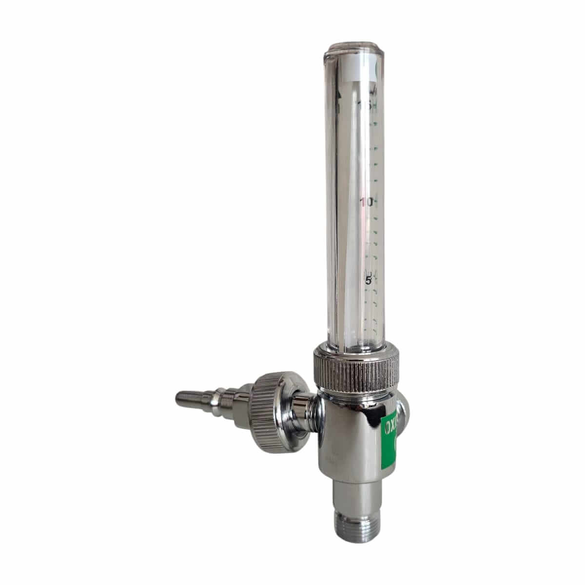 Flujómetro de oxígeno medicinal 0 - 15 lpm aga (cuerpo redondo)